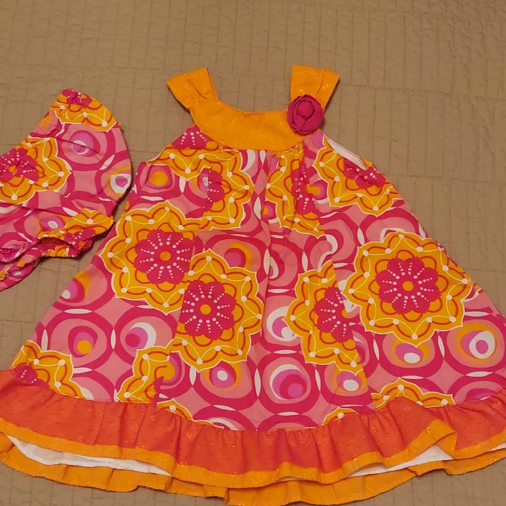 Penelope Mack dress size 18 months with bottoms